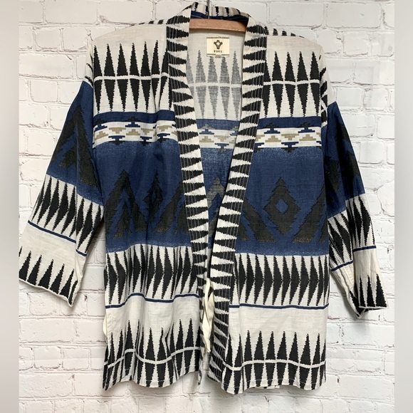 RARE BSBEE ikat Kimono Size S - Picture 1 of 5